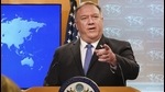 Secretary of State Mike Pompeo gestures toward a reporter while speaking at the State Department in Washington. (AP file) Secretary of State Mike Pompeo gestures toward a reporter while speaking at the State Department in Washington. (AP file)