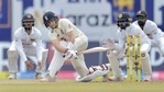 **EDS: HANDOUT IMAGE PROVIDED BY SRI LANKA CRICKET ON FRIDAY, JAN. 15, 2021** Galle: England captain Joe Root plays a sweep shot during the first test match between Sri Lanka and Engaland at Galle International Cricket Stadium in Galle, Friday, Jan. 15, 2021. (PTI Photo)(PTI01_15_2021_000234B)(PTI) **EDS: HANDOUT IMAGE PROVIDED BY SRI LANKA CRICKET ON FRIDAY, JAN. 15, 2021** Galle: England captain Joe Root plays a sweep shot during the first test match between Sri Lanka and Engaland at Galle International Cricket Stadium in Galle, Friday, Jan. 15, 2021. (PTI Photo)(PTI01_15_2021_000234B)(PTI)