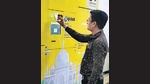 The lockers are placed inside cloakrooms on the railway stations where passengers will be allowed to keep their luggage. The lockers are placed inside cloakrooms on the railway stations where passengers will be allowed to keep their luggage.