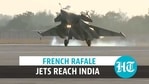 French Rafale jets land in Jodhpur for exercise Desert Knight-21 French Rafale jets land in Jodhpur for exercise Desert Knight-21