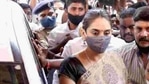 Kannada actress Ragini Dwivedi was arrested by the Bengaluru police in September 2020 in connection with a probe into a drugs case.(PTI FILE PHOTO) Kannada actress Ragini Dwivedi was arrested by the Bengaluru police in September 2020 in connection with a probe into a drugs case.(PTI FILE PHOTO)