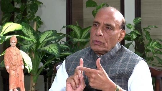 The meeting was held at Union minister Rajnath Singh’s residence on Wednesday. (File photo) The meeting was held at Union minister Rajnath Singh’s residence on Wednesday. (File photo)