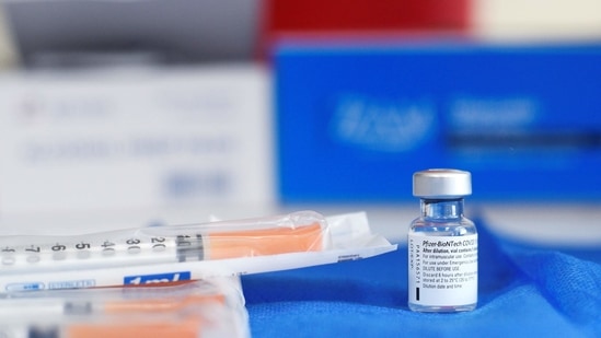 Syringes and a vial of the Pfizer-BioNTech coronavirus disease (Covid-19) vaccine. (Reuters File Photo )