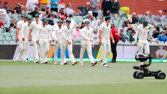 The Australian cricket team(AP) The Australian cricket team(AP)
