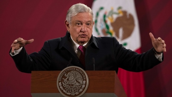 Mexican President Andres Manuel Lopez Obrador described Biden's bill that could open a path to citizenship for immigrants in the US as "very good".(AP) Mexican President Andres Manuel Lopez Obrador described Biden's bill that could open a path to citizenship for immigrants in the US as "very good".(AP)