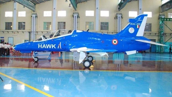 It is the first smart weapon to be fired from an Indian Hawk Mk132 trainer aircraft. The Hawk-i project seeks to equip the trainer jet with combat capabilities through an internally-funded HAL programme. (ANI PHOTO).