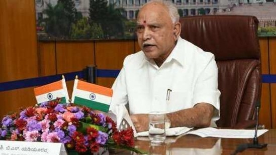 BS Yediyurappa is facing dissent from newly inducted ministers and his former aides after several of them were overlooked in the cabinet expansion exercise.(Photo@CMofKarnataka) BS Yediyurappa is facing dissent from newly inducted ministers and his former aides after several of them were overlooked in the cabinet expansion exercise.(Photo@CMofKarnataka)