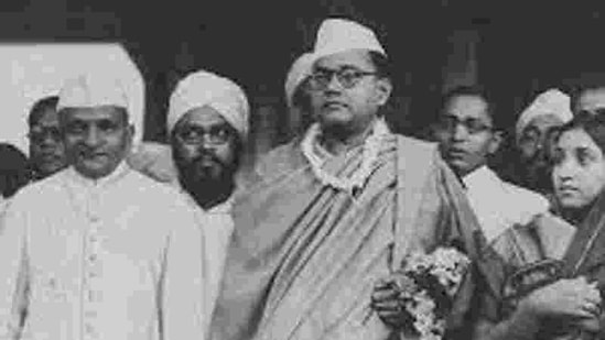 The Bengal government also appealed to people through televised advertisements to blow conch shells at 12.15 pm, the time of Bose’s birth in 1897. Both the Centre and the state have decided to organise various programmes till Bose’s 125th birthday next year. (HT FILE PHOTO). The Bengal government also appealed to people through televised advertisements to blow conch shells at 12.15 pm, the time of Bose’s birth in 1897. Both the Centre and the state have decided to organise various programmes till Bose’s 125th birthday next year. (HT FILE PHOTO).