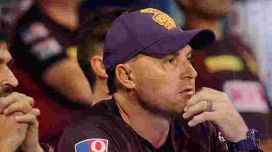 File photo of KKR coach Brendon McCullum(Twitter) File photo of KKR coach Brendon McCullum(Twitter)