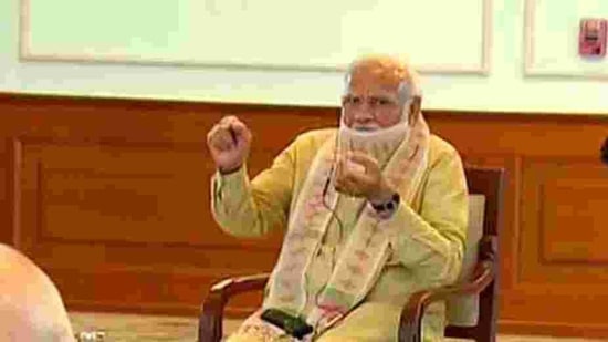 Prime Minister Narendra Modi has enquired about the stages in which India’s vaccine development is currently at.(ANI Photo) Prime Minister Narendra Modi has enquired about the stages in which India’s vaccine development is currently at.(ANI Photo)