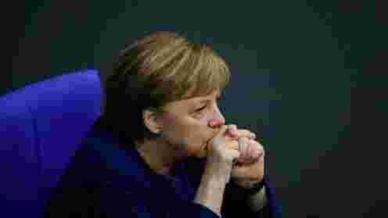Merkel dismissed suggestions that the election would be influenced by her handling of the pandemic.(AP) Merkel dismissed suggestions that the election would be influenced by her handling of the pandemic.(AP)