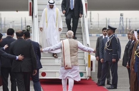 PM Narendra Modi has led India's effort to deepen ties with UAE and other Gulf countries after he came to power in 2014(Vipin Kumar/HT Photo) PM Narendra Modi has led India's effort to deepen ties with UAE and other Gulf countries after he came to power in 2014(Vipin Kumar/HT Photo)