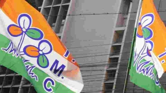 Trinamool Congress flags in Kolkata.(AP File Photo) Trinamool Congress flags in Kolkata.(AP File Photo)