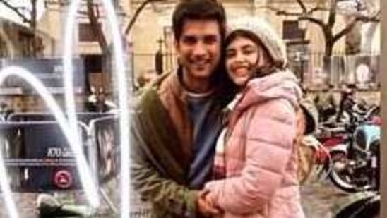 Sushant Singh Rajput and Sanjana Sanghi worked together in Dil Bechara.