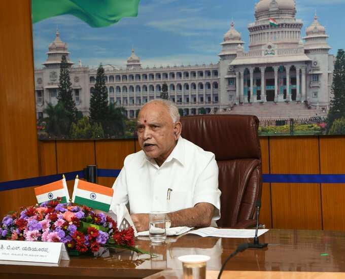 BS Yediyurappa is facing dissent from newly inducted ministers and his former aides after several of them were overlooked in the cabinet expansion exercise. (Photo@CMofKarnataka) BS Yediyurappa is facing dissent from newly inducted ministers and his former aides after several of them were overlooked in the cabinet expansion exercise. (Photo@CMofKarnataka)