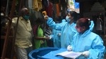 Health officials credit the widespread screening conducted by health workers at Dharavi to the fall in cases of Covid-19 in the area. (Vijayanand Gupta/HT PHOTO) Health officials credit the widespread screening conducted by health workers at Dharavi to the fall in cases of Covid-19 in the area. (Vijayanand Gupta/HT PHOTO)