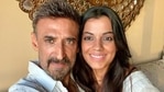 Mugdha Godse with boyfriend Rahul Dev Mugdha Godse with boyfriend Rahul Dev