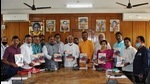 The Thane Municipal Transport budget being presented on Friday. (Praful Gangurde/HT photo) The Thane Municipal Transport budget being presented on Friday. (Praful Gangurde/HT photo)