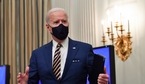 US President Joe Biden speaks about the Covid-19 response before signing executive orders for economic relief to Covid-hit families and businesses in the State Dining Room of the White House in Washington.(AFP) US President Joe Biden speaks about the Covid-19 response before signing executive orders for economic relief to Covid-hit families and businesses in the State Dining Room of the White House in Washington.(AFP)