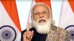 On Friday, Modi will interact with people who have been vaccinated and vaccinators in Varanasi at 1:15pm via video conferencing.(PTI) On Friday, Modi will interact with people who have been vaccinated and vaccinators in Varanasi at 1:15pm via video conferencing.(PTI)