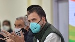 New Delhi: Congress leader Rahul Gandhi addresses a press conference on farmers' agitation against Centre's farm reform laws, at party HQ in New Delhi, Tuesday, Jan. 19, 2021. (PTI Photo/Manvender Vashist)(PTI) New Delhi: Congress leader Rahul Gandhi addresses a press conference on farmers' agitation against Centre's farm reform laws, at party HQ in New Delhi, Tuesday, Jan. 19, 2021. (PTI Photo/Manvender Vashist)(PTI)