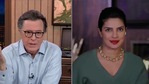 Priyanka Chopra made an appearance on The Late Show with Stephen Colbert. Priyanka Chopra made an appearance on The Late Show with Stephen Colbert.