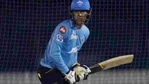 Alex Carey during a practice session ahead of DC’s match against RR.(Delhi Capitals) Alex Carey during a practice session ahead of DC’s match against RR.(Delhi Capitals)