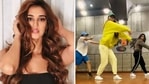 Disha Patani shared a dance video on Instagram. Disha Patani shared a dance video on Instagram.