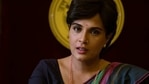 Richa Chadha in Madam Chief Minister. Richa Chadha in Madam Chief Minister.