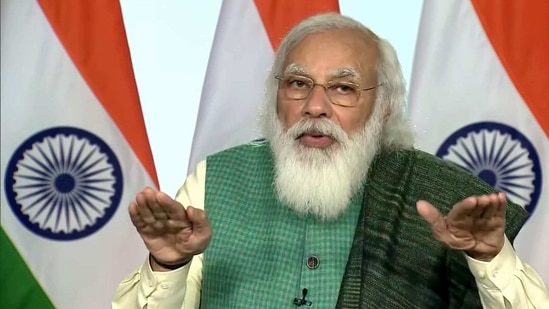 Prime Minister Narendra Modi will interact with Covid-19 vaccine beneficiaries on Friday. (ANI File Photo ) Prime Minister Narendra Modi will interact with Covid-19 vaccine beneficiaries on Friday. (ANI File Photo )