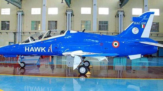 HAL successfully test-fired a Smart Anti-Airfield Weapon (SAAW) from the Hawk-i aircraft off the coast of Odisha on Thursday(ANI Photo)