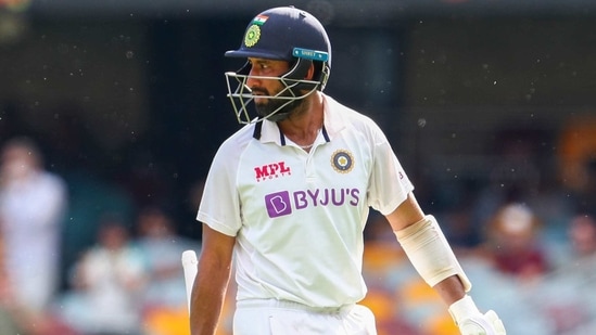 India's Cheteshwar Pujara in a Test match against Australia(AP) India's Cheteshwar Pujara in a Test match against Australia(AP)
