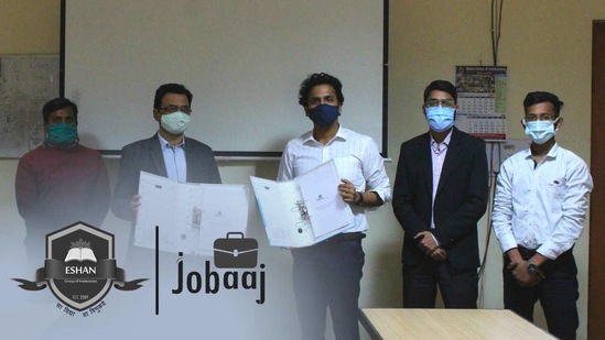Eshan Group has joined hands with Jobaaj.com in a collaboration to provide a healthy stimulus to the students and to push them forward in their respective professional field and to prevent the students from falling victim to the high rising unemployment rates in the country. Eshan Group has joined hands with Jobaaj.com in a collaboration to provide a healthy stimulus to the students and to push them forward in their respective professional field and to prevent the students from falling victim to the high rising unemployment rates in the country.