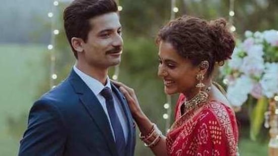 Rashmi Rocket stars Taapsee Pannu and Priyanshu Painyuli in prominent roles. Rashmi Rocket stars Taapsee Pannu and Priyanshu Painyuli in prominent roles.