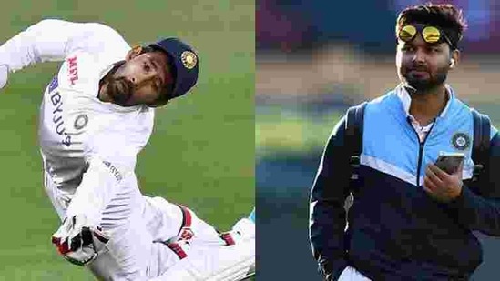 Wriddhiman Saha (L) and Rishabh Pant.(Getty Images) Wriddhiman Saha (L) and Rishabh Pant.(Getty Images)