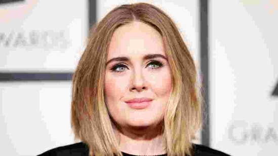 Singer Adele arrives at the 58th Grammy Awards in Los Angeles, California.(REUTERS) Singer Adele arrives at the 58th Grammy Awards in Los Angeles, California.(REUTERS)