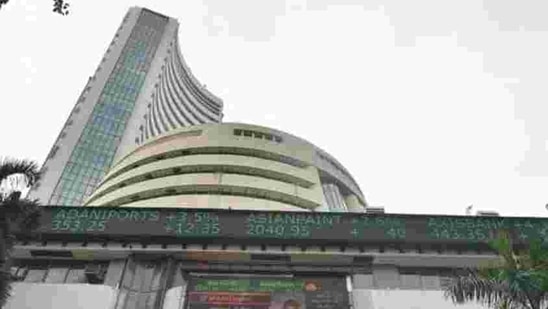 Similarly, the broader NSE Nifty tumbled 218.45 points or 1.5 per cent to 14,371.90.(PTI photo)