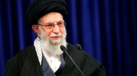 In this picture released by an official website of the office of the Iranian supreme leader, Supreme Leader Ayatollah Ali Khamenei addresses the nation in a televised speech in Tehran, Iran, Friday, Jan. 8, 2021. in Tehran, Iran. Khamenei called to ban the import of American and British vaccines, claiming they are not to be trusted. (Office of the Iranian Supreme Leader via AP)(AP) In this picture released by an official website of the office of the Iranian supreme leader, Supreme Leader Ayatollah Ali Khamenei addresses the nation in a televised speech in Tehran, Iran, Friday, Jan. 8, 2021. in Tehran, Iran. Khamenei called to ban the import of American and British vaccines, claiming they are not to be trusted. (Office of the Iranian Supreme Leader via AP)(AP)