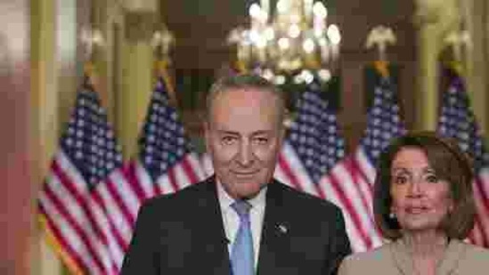 Chuck Schumer (left) and House Speaker Nancy Pelosi (FILE/AP) Chuck Schumer (left) and House Speaker Nancy Pelosi (FILE/AP)