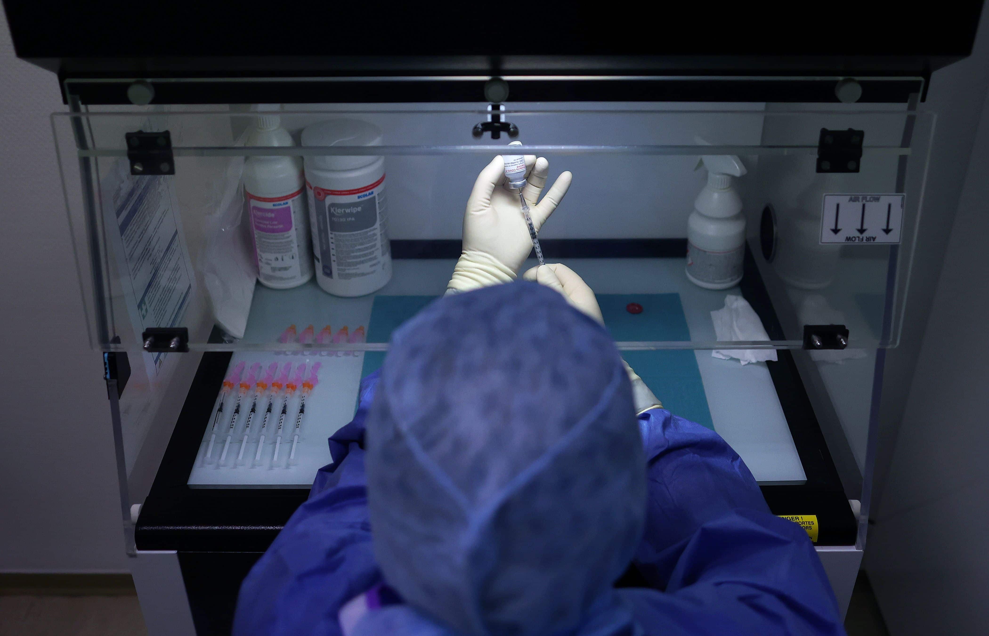 The vaccine wastage percentage in the state was 3.40%, officials said. (AFP) The vaccine wastage percentage in the state was 3.40%, officials said. (AFP)