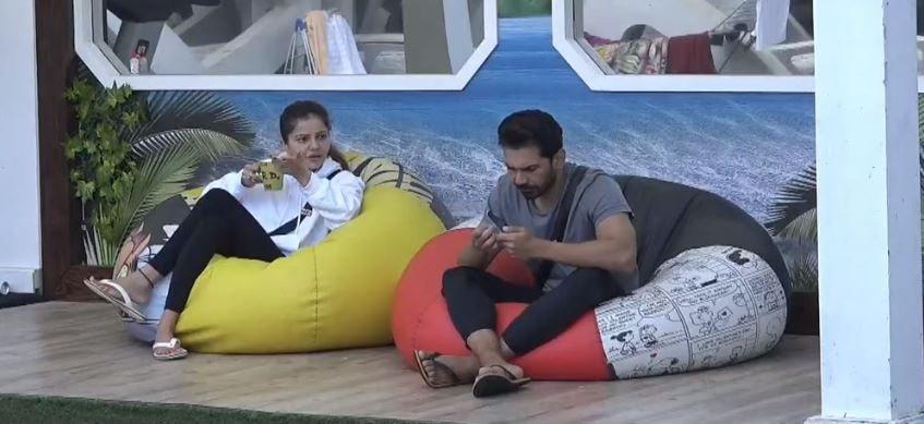 When Abhinav questioned Rubina for talking to Aly. (Colors)