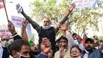 The chief security officer accused the Aam Aadmi Party MLA and others of trying to encroach government land and disrupting peace in the hospital.(ANI) The chief security officer accused the Aam Aadmi Party MLA and others of trying to encroach government land and disrupting peace in the hospital.(ANI)