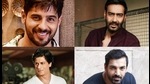 Shah Rukh Khan and John Abraham come together for Pathan, while Ajay Devgn and Sidharth Malhotra team up for Thank God. Shah Rukh Khan and John Abraham come together for Pathan, while Ajay Devgn and Sidharth Malhotra team up for Thank God.