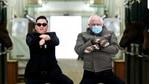 Another meme featuring Bernie Sanders doing the Gangnam Style dance.(Twitter) Another meme featuring Bernie Sanders doing the Gangnam Style dance.(Twitter)