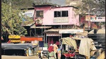 The Indira Nagar area of Turbhe ward had 13 deaths so far here. However, there was not a single death after June. (Bachchan Kumar/HT photo) The Indira Nagar area of Turbhe ward had 13 deaths so far here. However, there was not a single death after June. (Bachchan Kumar/HT photo)