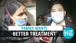 Tejashwi visits ailing Lalu Yadav at Ranchi's RIMS Tejashwi visits ailing Lalu Yadav at Ranchi's RIMS