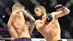 Khabib Nurmagomedov of Russia in an MMA bout with Dustin Poirier of the US, earlier this month. Nurmagomedov — a legend who has single-handedly boosted the profile of the sport — recently announced that he’s retiring, following the death of his father and coach earlier this year.(Mahmoud Khaled / AP File Photo) Khabib Nurmagomedov of Russia in an MMA bout with Dustin Poirier of the US, earlier this month. Nurmagomedov — a legend who has single-handedly boosted the profile of the sport — recently announced that he’s retiring, following the death of his father and coach earlier this year.(Mahmoud Khaled / AP File Photo)