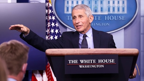 Chief Medical Advisor to the US President, Anthony Fauci said that it is a "liberating feeling" to now be able to "talk about what you know, what the evidence, what the science is," (Reuters)