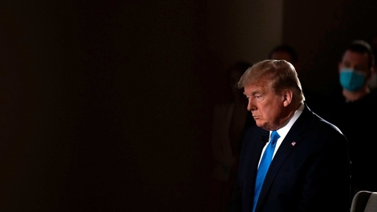Trump is the first US president to be impeached twice, and the first to be tried after leaving office.(AFP) Trump is the first US president to be impeached twice, and the first to be tried after leaving office.(AFP)