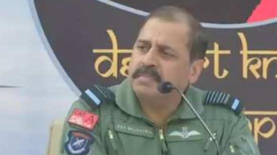 IAF chief RKS Bhadauria’s comments came on the eve of the ninth round of military talks with China to defuse border tensions in Ladakh. (ANI PHOTO)